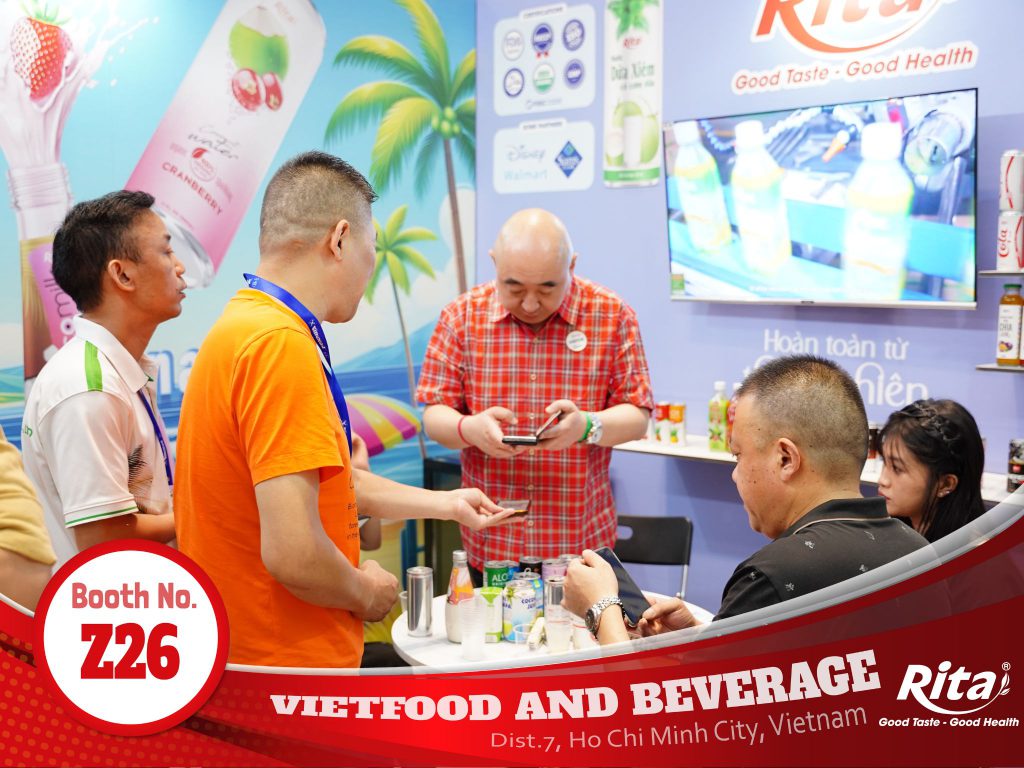 Công Ty Rita Tham Gia Triển Lãm Quốc Tế Vietfood & Beverage - Propack Vietnam 2024