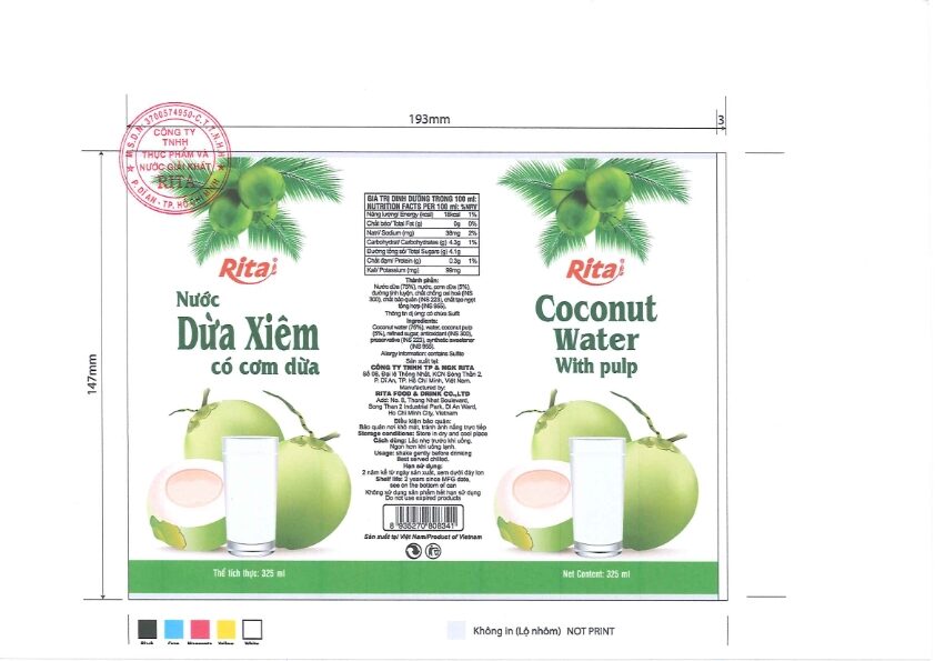 .RITA.2026-NƯỚC DỪA XIÊM CÓ CƠM DỪA-COCONUT WATER WITH PULP-NHÃN MÀNG CO NHIỆT-SHRINK LABEL