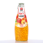 nước uống hạt é hương vị đào 290ml