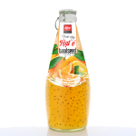 nước uống hạt é vị cam 290ml