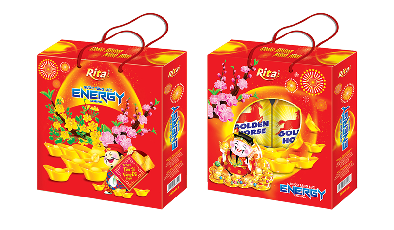 Nước tăng lực mẫu xuân