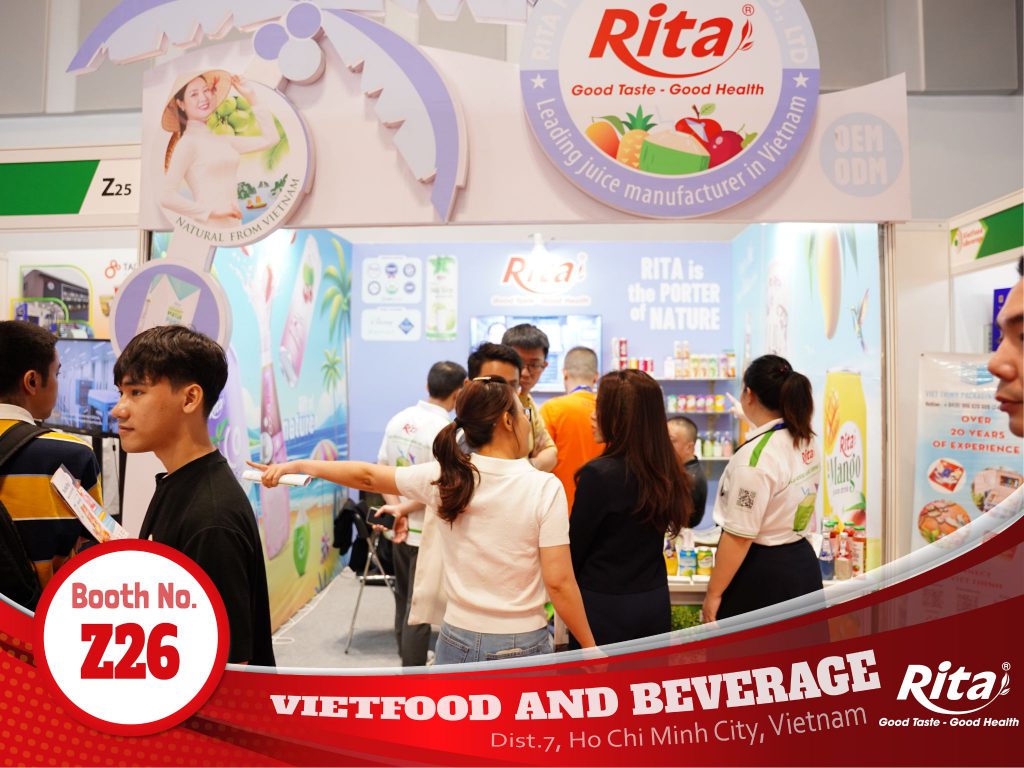 Công Ty Rita Tham Gia Triển Lãm Quốc Tế Vietfood & Beverage - Propack Vietnam 2024