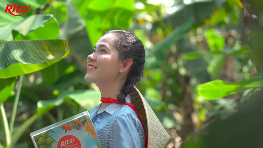 Kĩ sư nông nghiệp kiểm tra vườn chuối