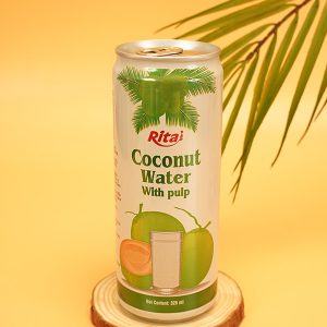 Nước dừa xiêm có cơm dừa 330ml