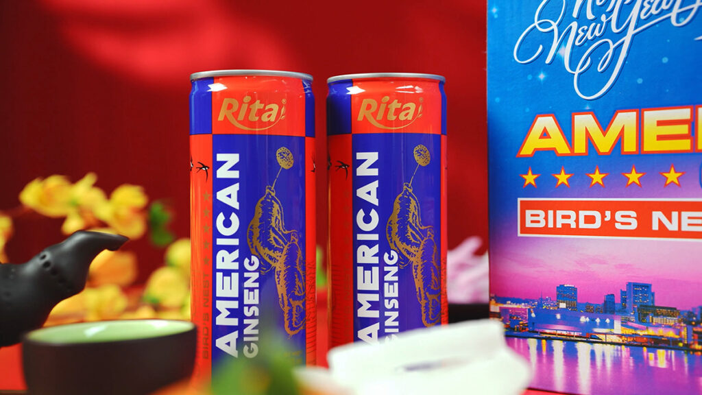 Nước yến sâm hoa kỳ - món quà ngày tết