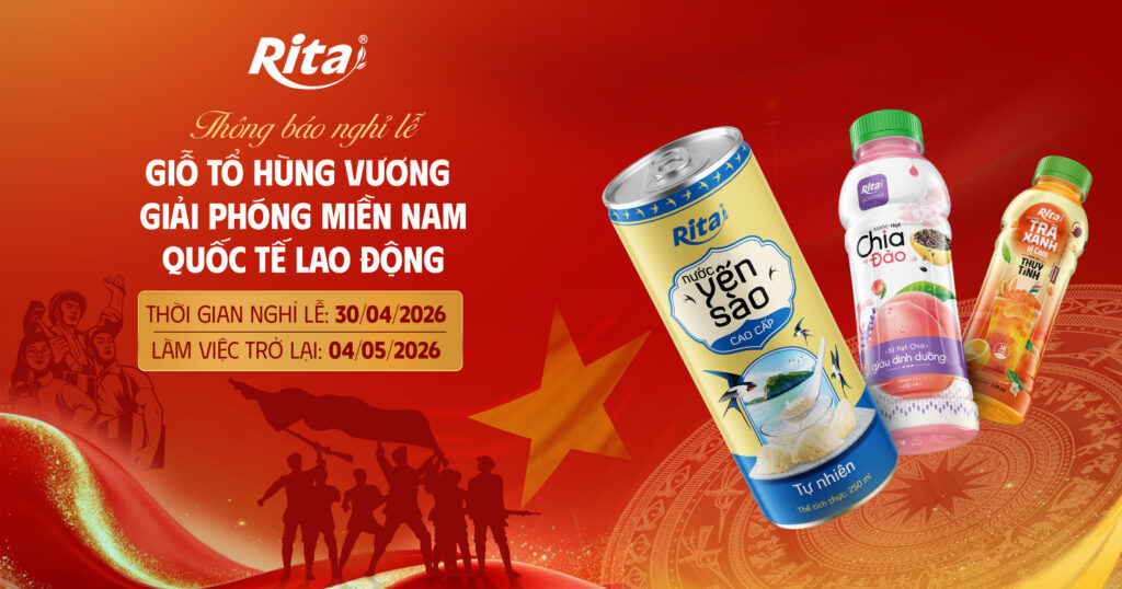Thông tin nghỉ lễ 30/4 và 1/5 của công ty TNHH Thực Phẩm và NGK RITA