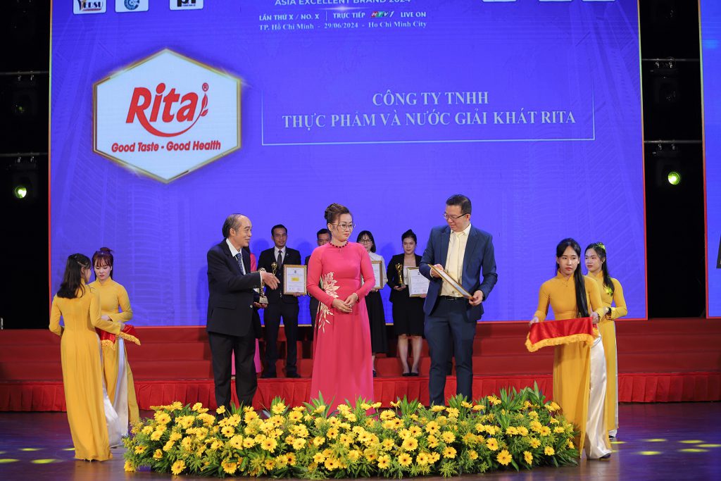 RITA nhận giải thưởng "Thương hiệu xuất sắc châu Á 2024'