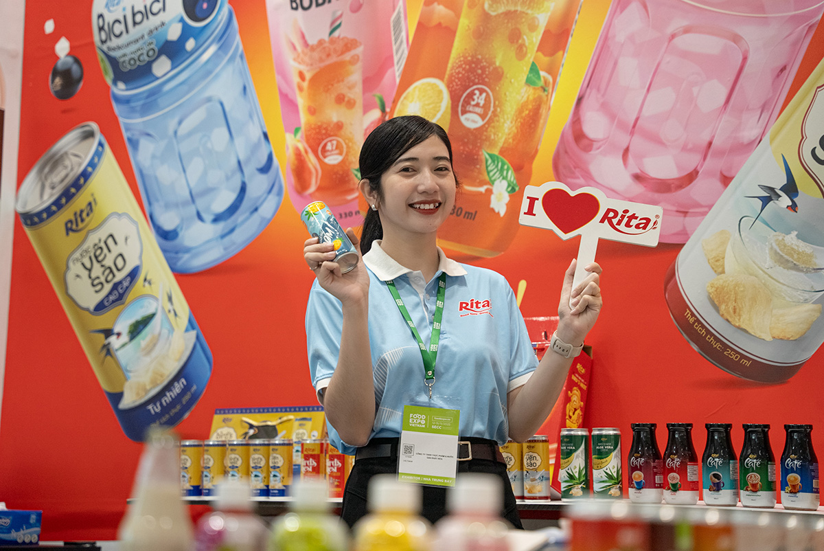 We are ready to welcome customers visite Rita booth 3