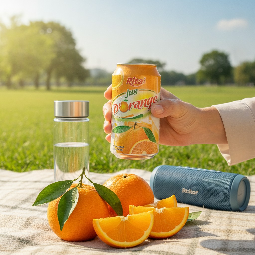 Xu hướng tiêu dùng nước ép cam đóng lon trên toàn cầu