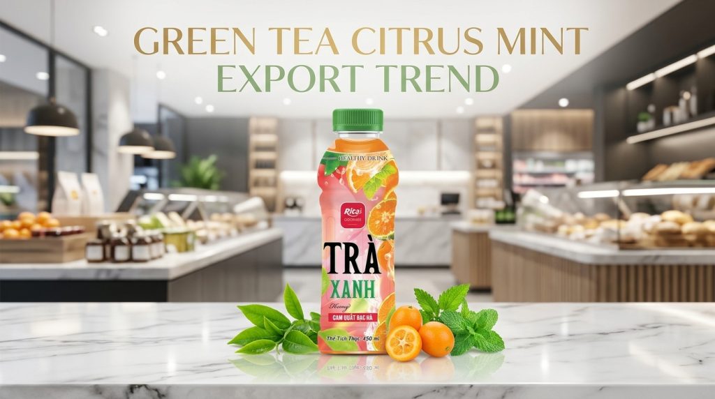 Trà Chanh Mật Ong Đóng Chai và Cơ Hội Thị Trường Đồ Uống Tại Châu Á và Mỹ
