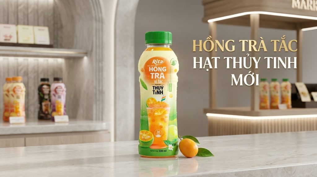 Thức Uống Hồng Trà Tắc Hạt Thủy Tinh – Xu Hướng Mới Trong Thị Trường Đồ Uống Giải Khát