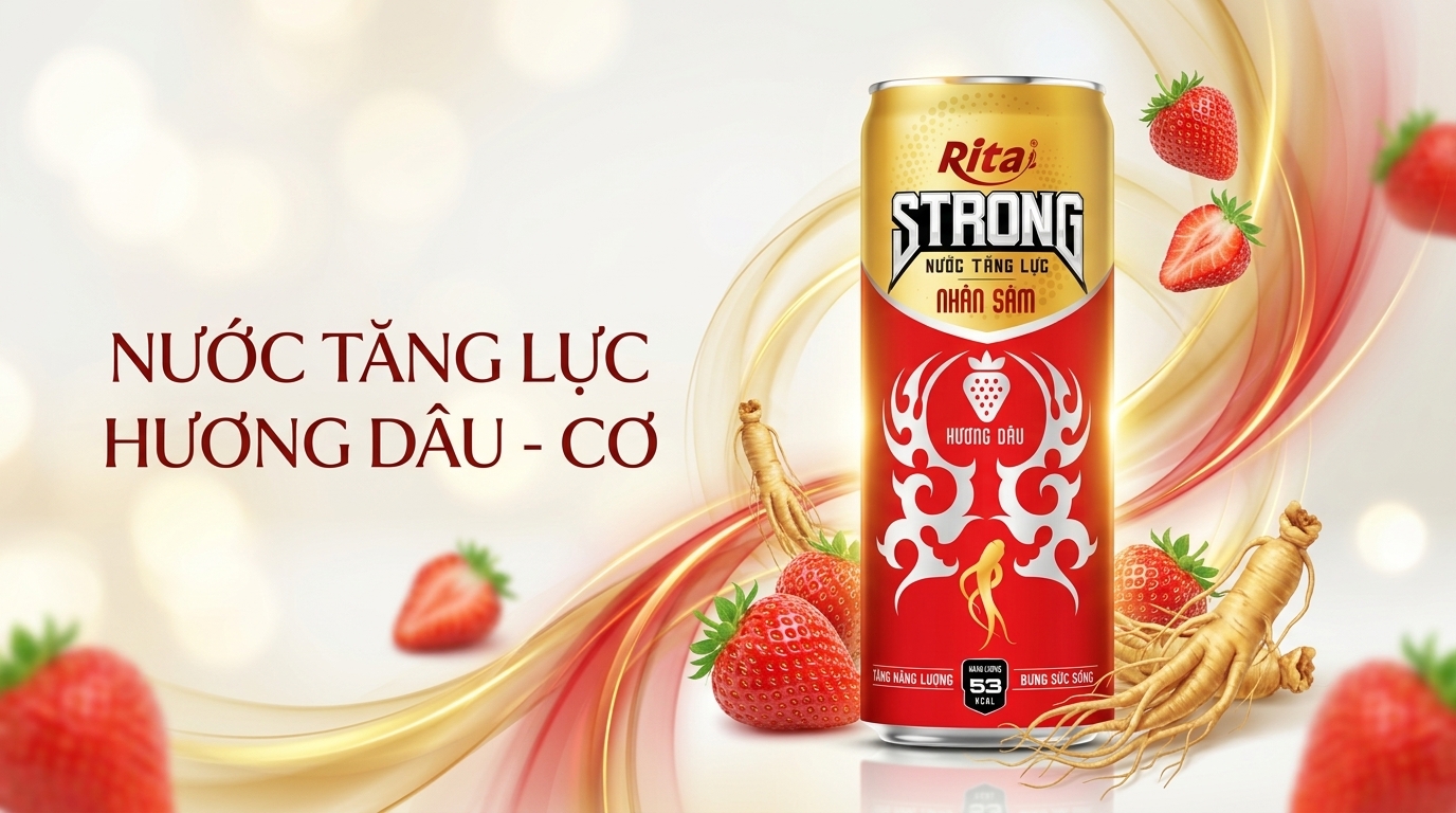 NƯỚC TĂNG LỰC HƯƠNG DÂU - CƠ HỘI THỊ TRƯỜNG