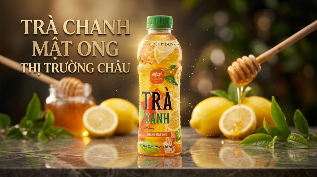 Trà Chanh Mật Ong Đóng Chai và Cơ Hội Thị Trường Đồ Uống Tại Châu Á và Mỹ