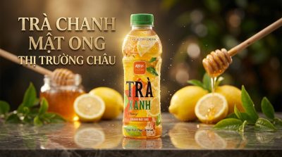 Trà Chanh Mật Ong Đóng Chai và Cơ Hội Thị Trường Đồ Uống Tại Châu Á và Mỹ