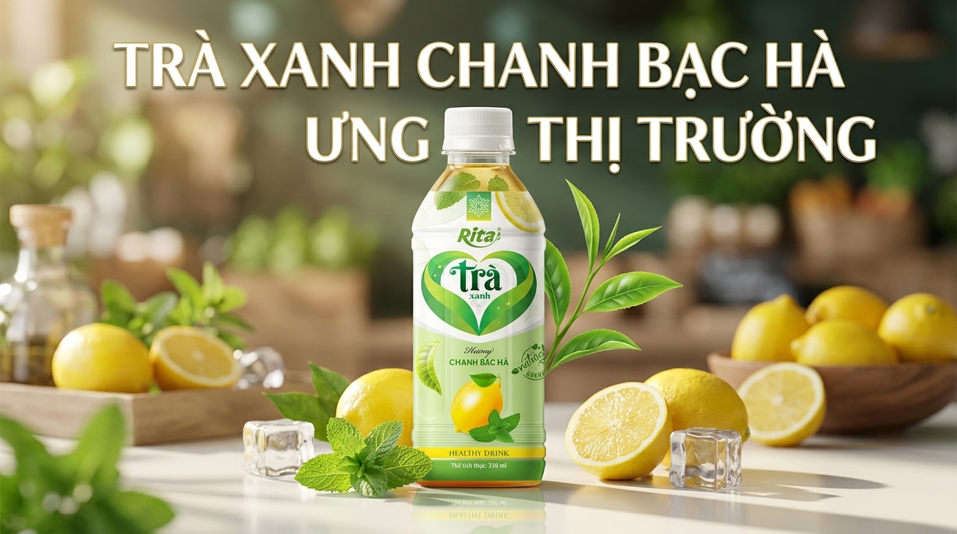 TRÀ XANH CHANH BẠC HÀ THỊ TRƯỜNG MỸ CHÂU ÂU
