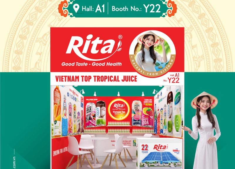 Khám phá thế giới đồ uống cùng Rita tại VietFood