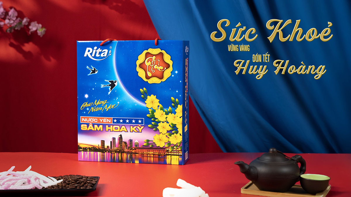 yến sâm hoa kì đóng hộp quà tết