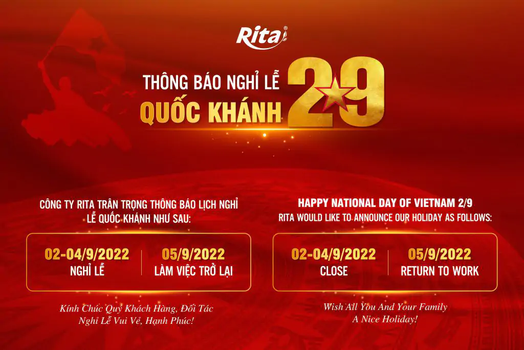 nghi le 2-9 cong ty nuoc giai khat RITA