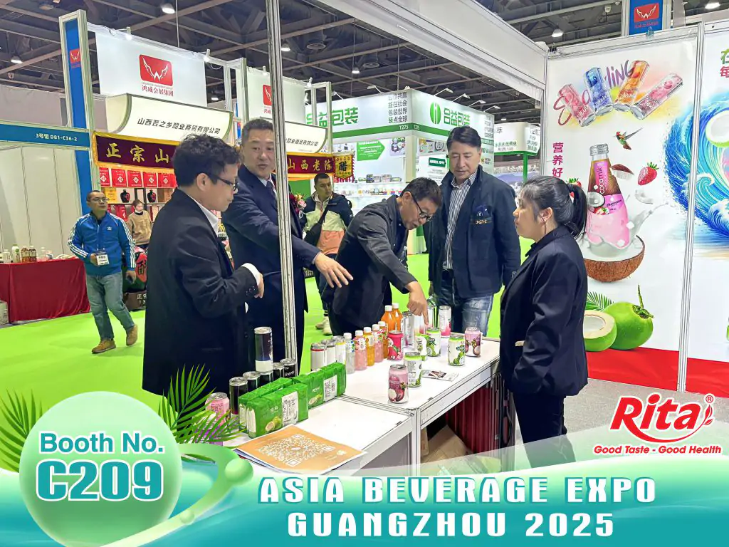 Gian hàng của Nước giải khát RITA tại Asia Beverage Expo 2025