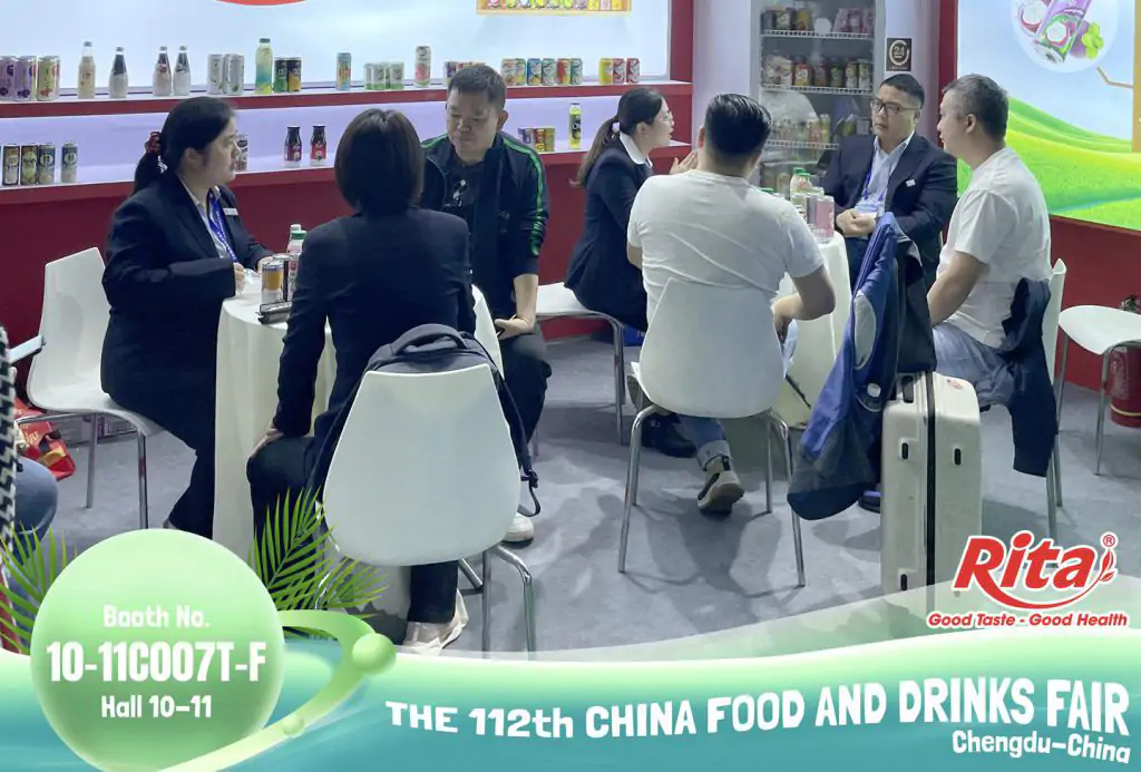 Rita chinh phục China and Drink Fair 2025- Bùng nổ hương vị Việt tại Thành Đô